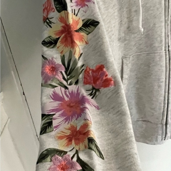 Victoria's Secret PINK Gray Knit Jacket Sz M - Picture 5 of 6